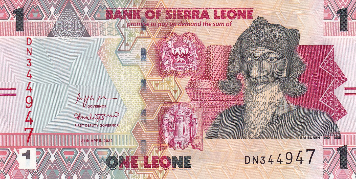 Sierraleone 1 Leone 1 Siarolene 1 Leone (1)