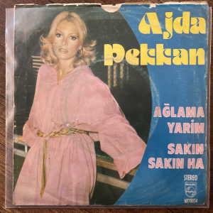 Ajda Pekkan Ağlama Yarim 45'lik Plak