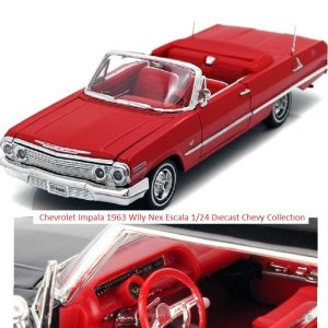 chevrolet impala 1963 klasik model araba 1 24 diecast koleksiyon 17x7cm kapi kaput acilir 57526.jpg