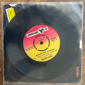 Engin Evim Neredeydin Kimbilir 45'lik Plak