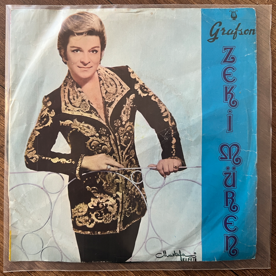 Zeki Müren Olurmuyum Hiç 45'lik Plak 1 zeki 3