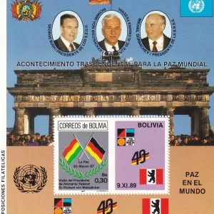 Tüm Ürünler 68 BOLİVYA NADİR BLOK BUSH VE GORBACHEV