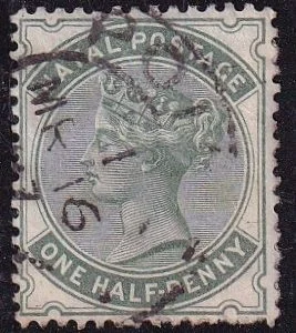 1881 Natal Yarım peni