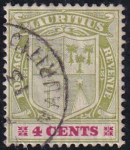 1910 Mauritius Kral VII Edward Pulu