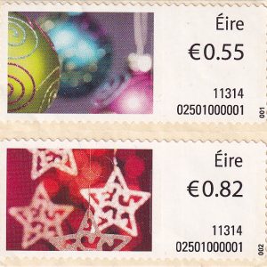 İrlanda 2011 Noel Satış Pulları MNH