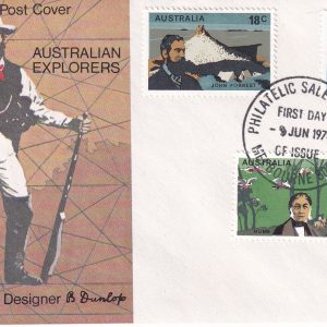 1976 Australian Explorers FDC 9 June 1976 FDC
