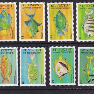 1993 St. Vincent Balıklar Pulları