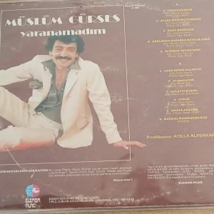 Müslüm Gürses – Yaranamadım LP Plak 1