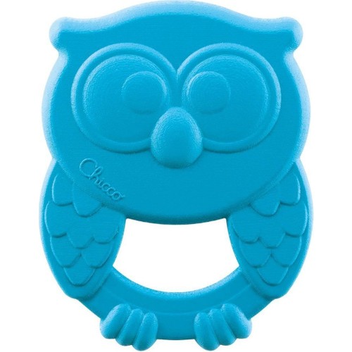 Chicco Owly Diş Kaşıyıcı 3-18 Ay - Mavi 2