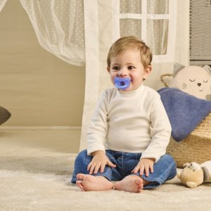 Chicco PhysioForma Soft 2'li Silikon Emzik 6-16 Ay Erkek