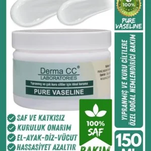 Derma CC Sensitive Pure Katkısız Saf Vazelin 150 ml
