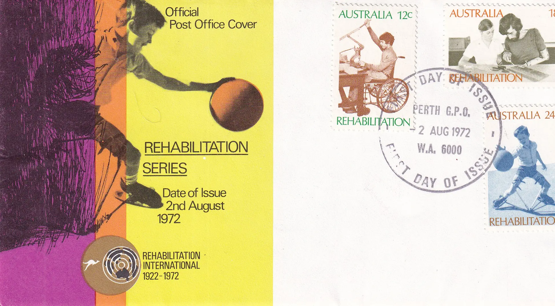 1972 Australia Rehabilitation Series FDC 2 IMG_20251113_0002