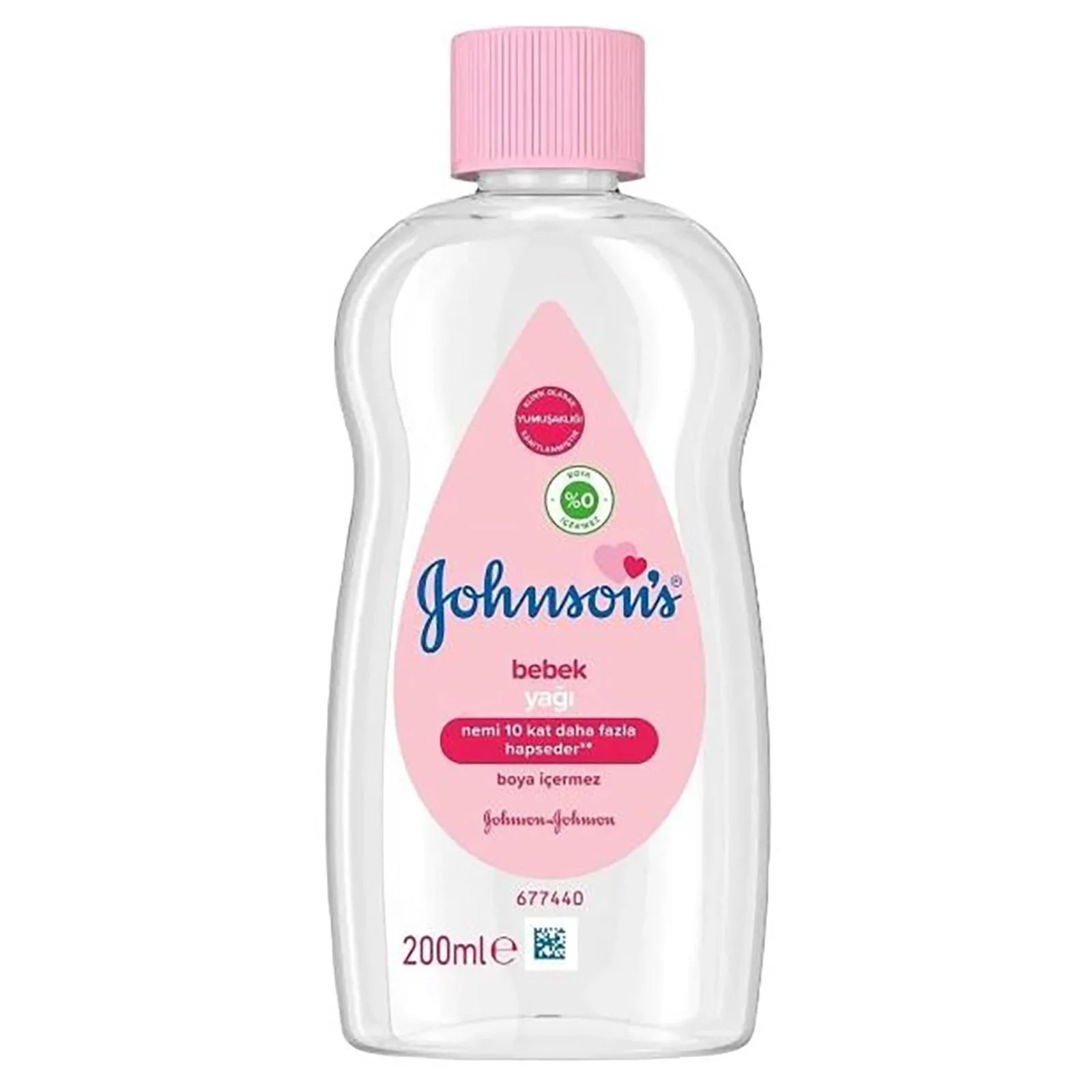 Johnson's Baby Bebek Masaj Yağı 200 ML 2