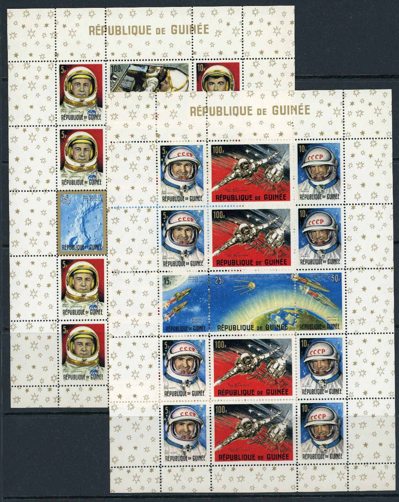 Ajman Uzay MNH Blok Tam Seri 1 klikyayeni 108 1 1.jpg