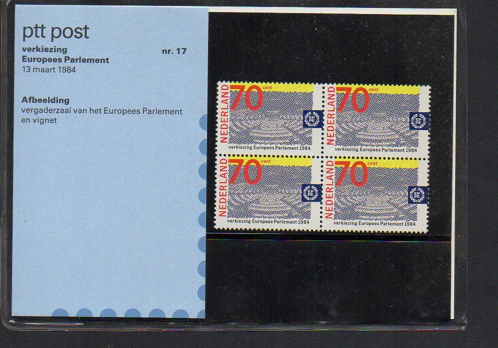1984 Hollanda MNH Avrupa Parlamentosu Serisi - Portföy 1 klikyayeni 187 1 1.jpg