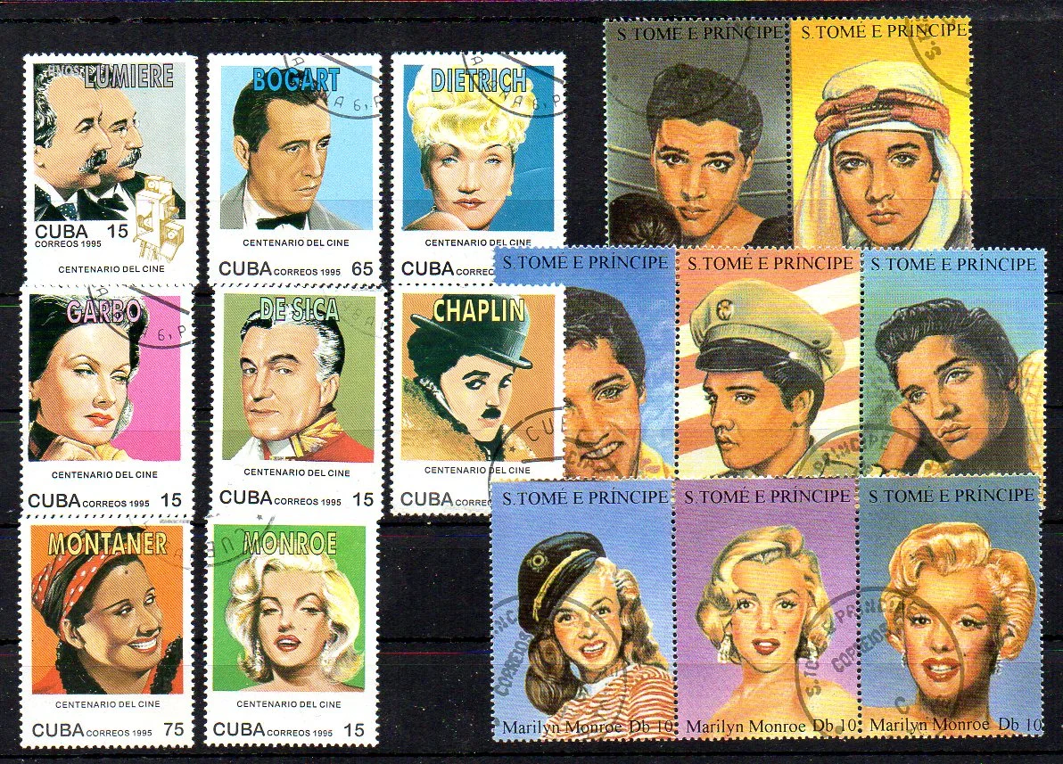 Film Yıldızları Temalı Damgalı Pullar Lotu 1 klikyayeni 249 1 1.jpg