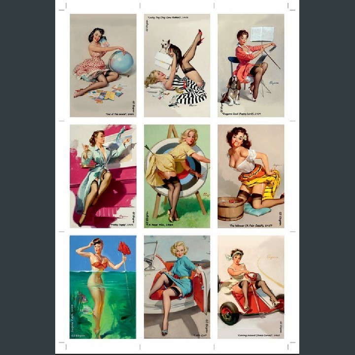 Gil Elvgren Çizimleri Kartpostal Seti - 3 1 klikyayeni 265 1 1.jpg