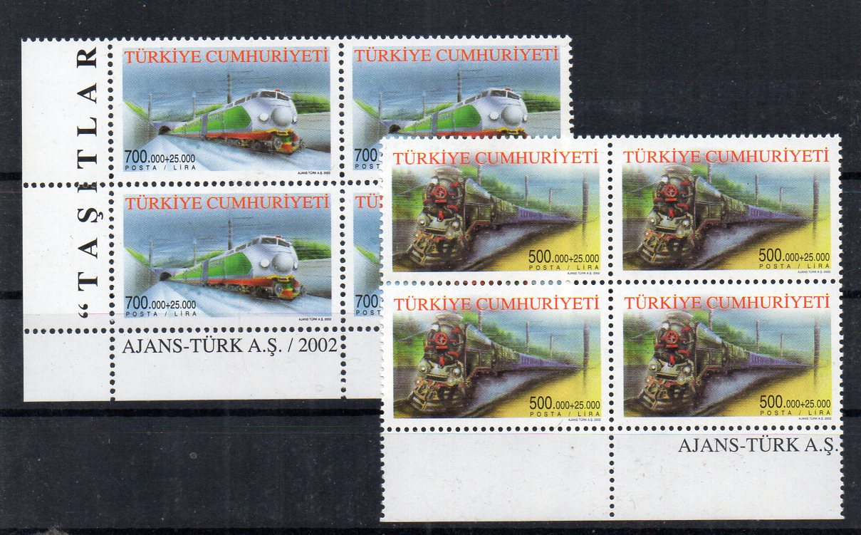 2002 Taşıtlar MNH Dörtlü Blok 1 klikyayeni 38 1 1.jpg