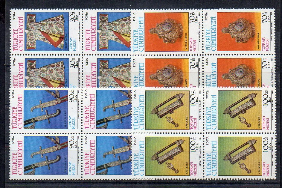 1974 Spor Konulu Sürekli Seri MNH 6'lı Blok 1 klikyayeni 49 1 1.jpg