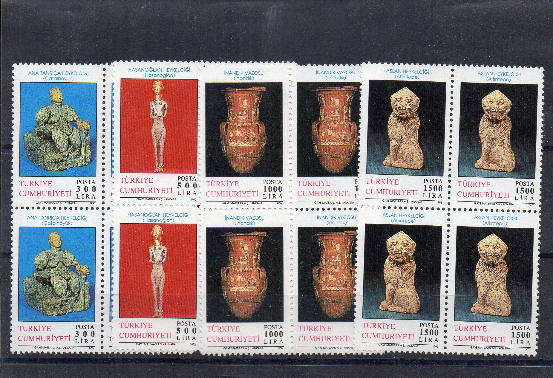 1983 Avrupa Konseyi 18. Sanat Sergisi MNH Dörtlü Blok 1 klikyayeni 51 1 1.jpg