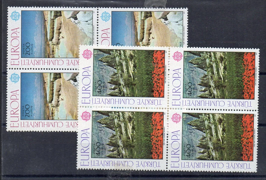 1969 Hafsa Sultan MNH Köşe Kesim 6'lı Blok 1 klikyayeni 56 1 1.jpg