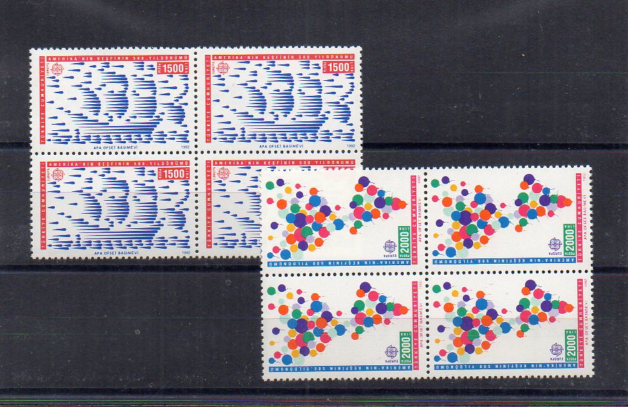 1977 Europa CEPT MNH Dörtlü Blok 1 klikyayeni 58 1 1.jpg