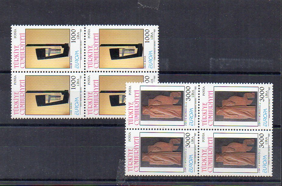 1978 Europa CEPT MNH Dörtlü Blok 1 klikyayeni 59 1 1.jpg