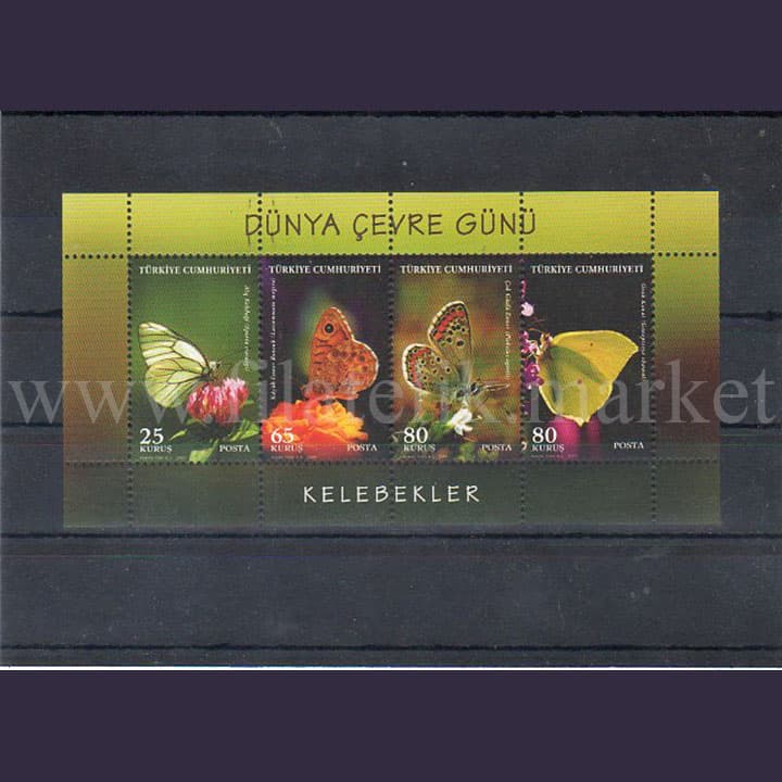 2009 Kelebekler Blok - MNH 1 klikyayeni 74 1 1.jpg