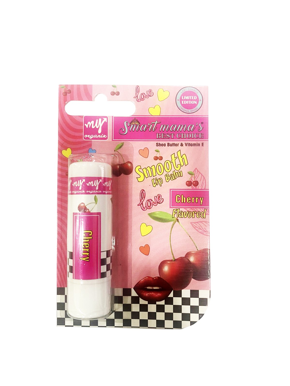 My Organix Nemlendirici Dudak Bakım Kremi - Kiraz 1 My Organix Nemlendirici Dudak Bakım Kremi - Kiraz