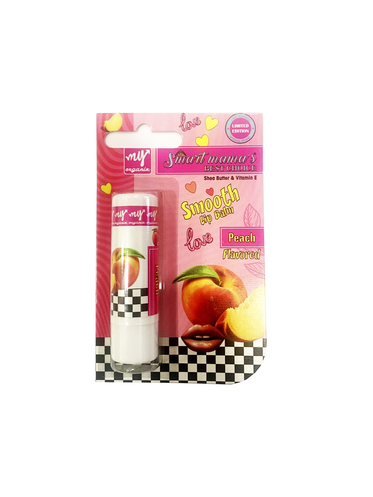 My Organix Nemlendirici Dudak Bakım Kremi - Şeftali 1 My Organix Nemlendirici Dudak Bakım Kremi - Şeftali