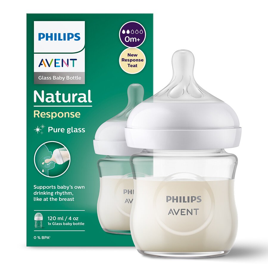 Philips Avent Natural Response Cam Biberon 0 Ay+120ml SCY930/01 2