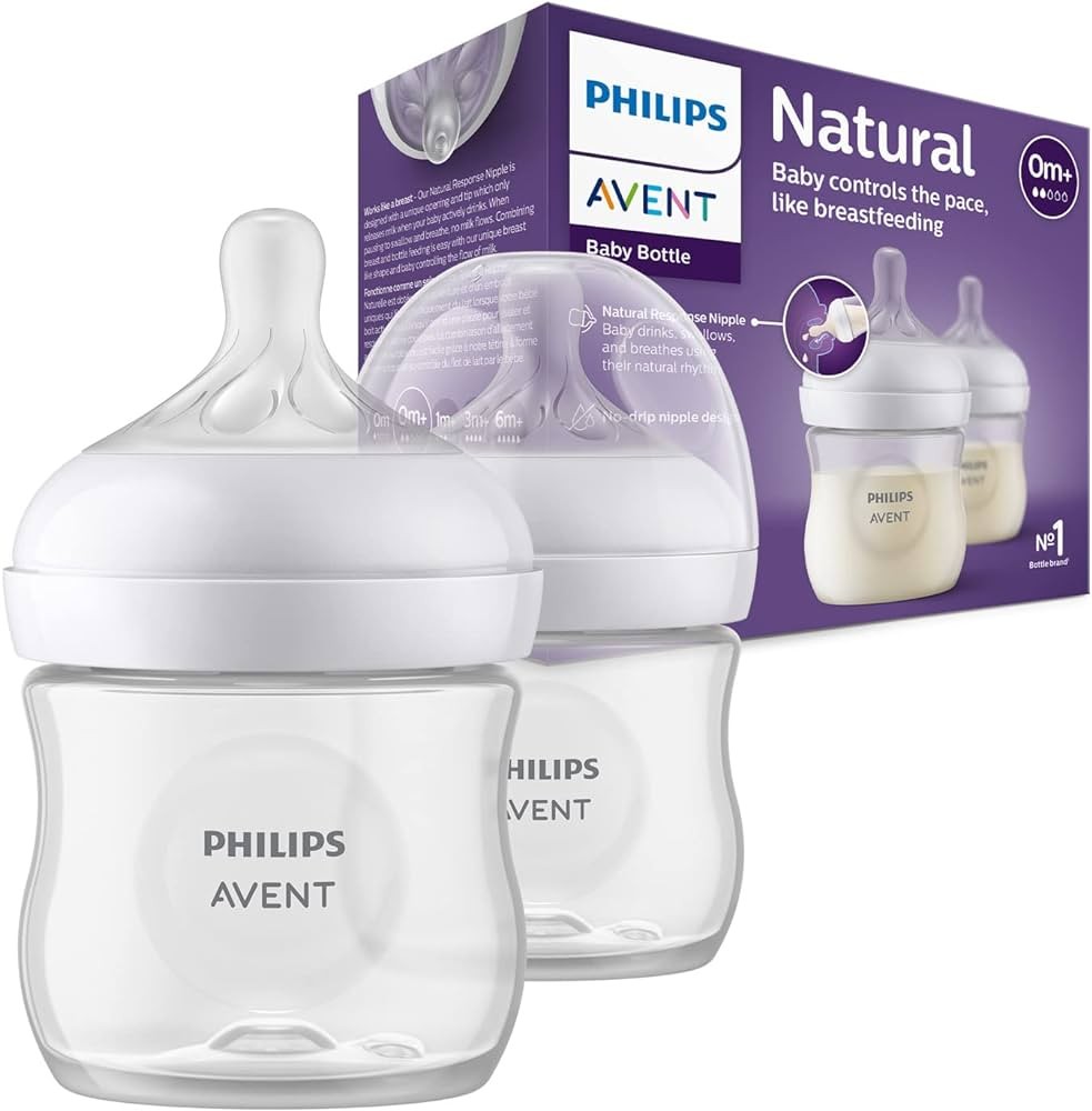Philips Avent Natural Response PP 2'li Biberon Seti, 0+ Ay 125ml SYC900/02 1 Philips Avent Natural Response PP 2'li Biberon Seti, 0+ Ay 125ml SYC900/02
