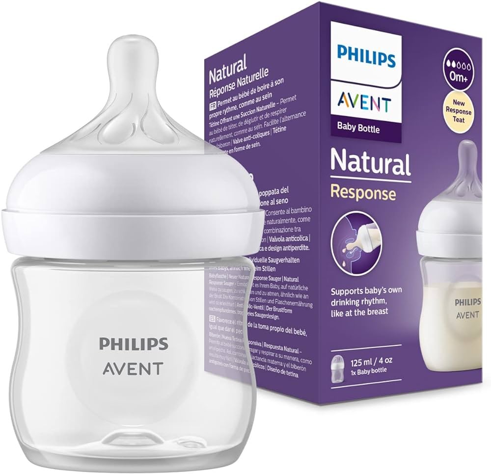Philips Avent Natural Response PP Biberon 0 Ay+125ml SCY900/01 2