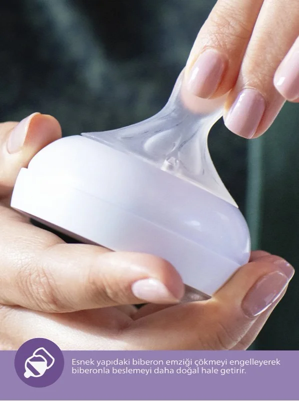 Philips Avent Natural Response PP Biberon 0 Ay+125ml SCY900/01 3