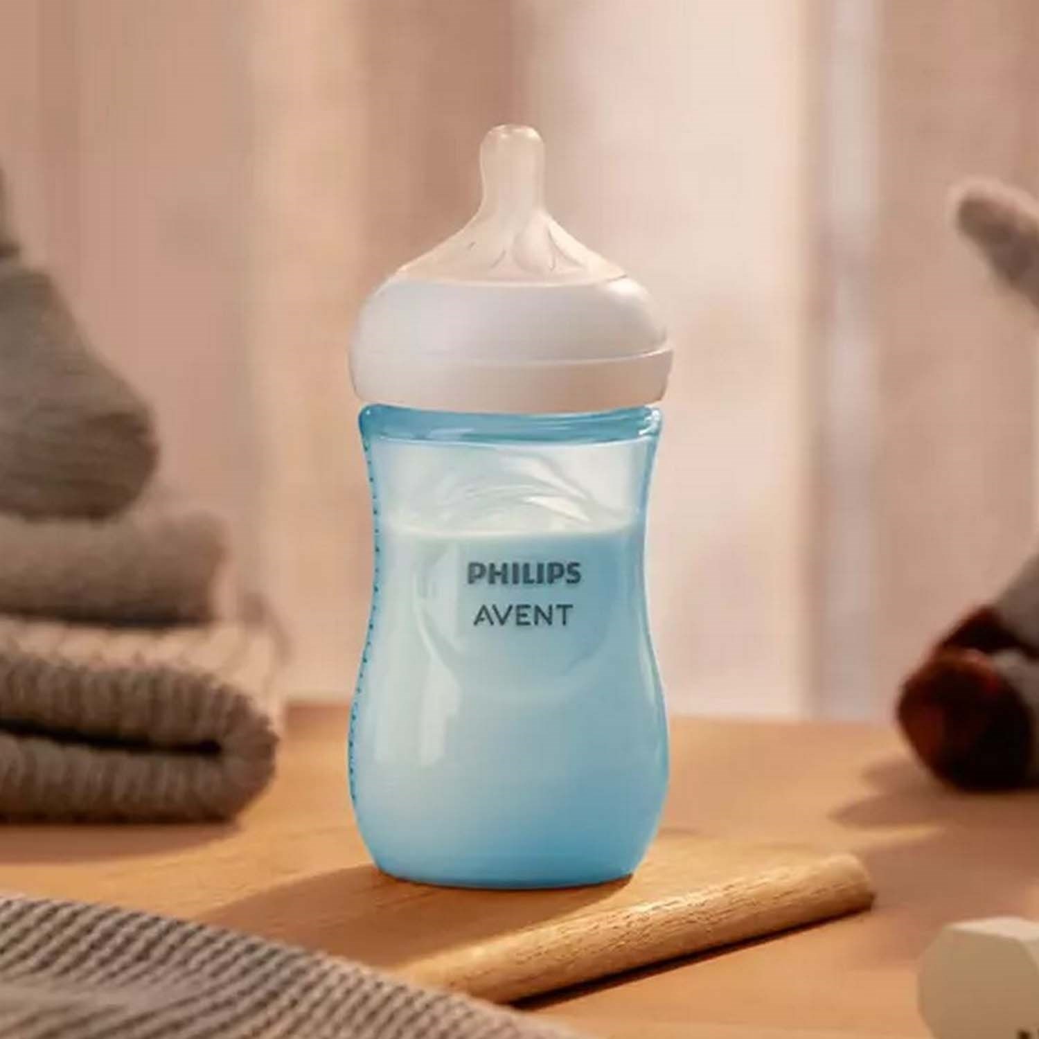 Philips Avent Natural Response PP Pembe Biberon 1+ Ay 260 ml SCY903/11 2