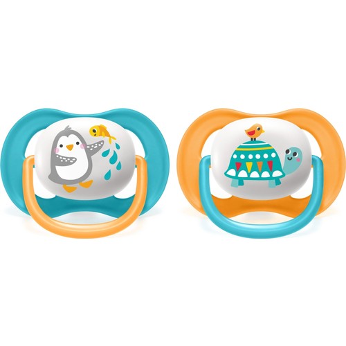 Philips Avent Ultra Air Animals 2li Emzik 6-18 Ay - Unisex 2