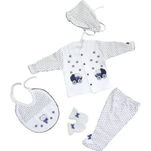 Sema Baby 5'li Set - Mavi