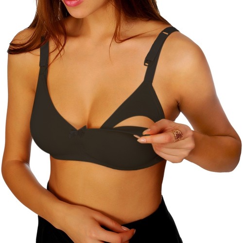 Sema Baby Emzirme Sütyeni Siyah 90 Beden 1 Sema Baby Emzirme Sütyeni Siyah 90 Beden