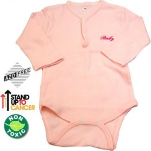 Sema Baby Uzun Kol Kaşkorse Badi (Body) - Pembe 12-18 Ay