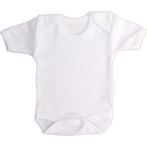 Sema Baby Yarım Kol Badi (Body) 0-3 Ay - Beyaz