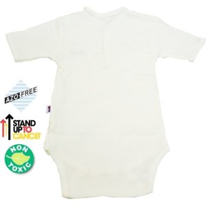 Sema Baby Yarım Kol Kaşkorse Badi (Body) - Ekru 18-24 Ay