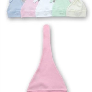 Sevi Bebe Üstten Bağcıklı Şapka (Tül Ambalajda)